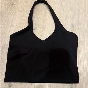 lululemon athletica Black Halter Sports Bra